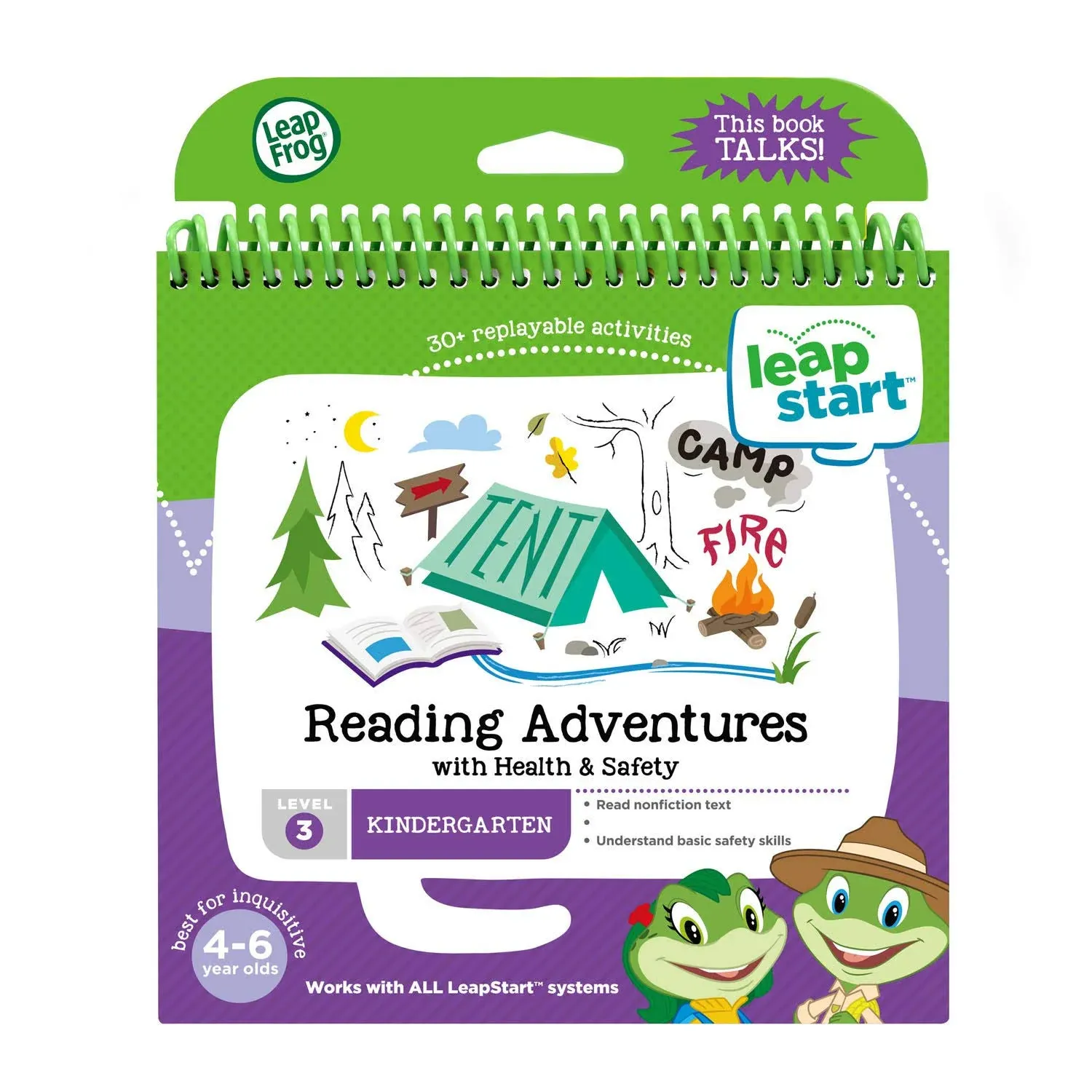 LeapFrog 21609 LeapStart Reception Reading Adventures and Health and Safety Acti