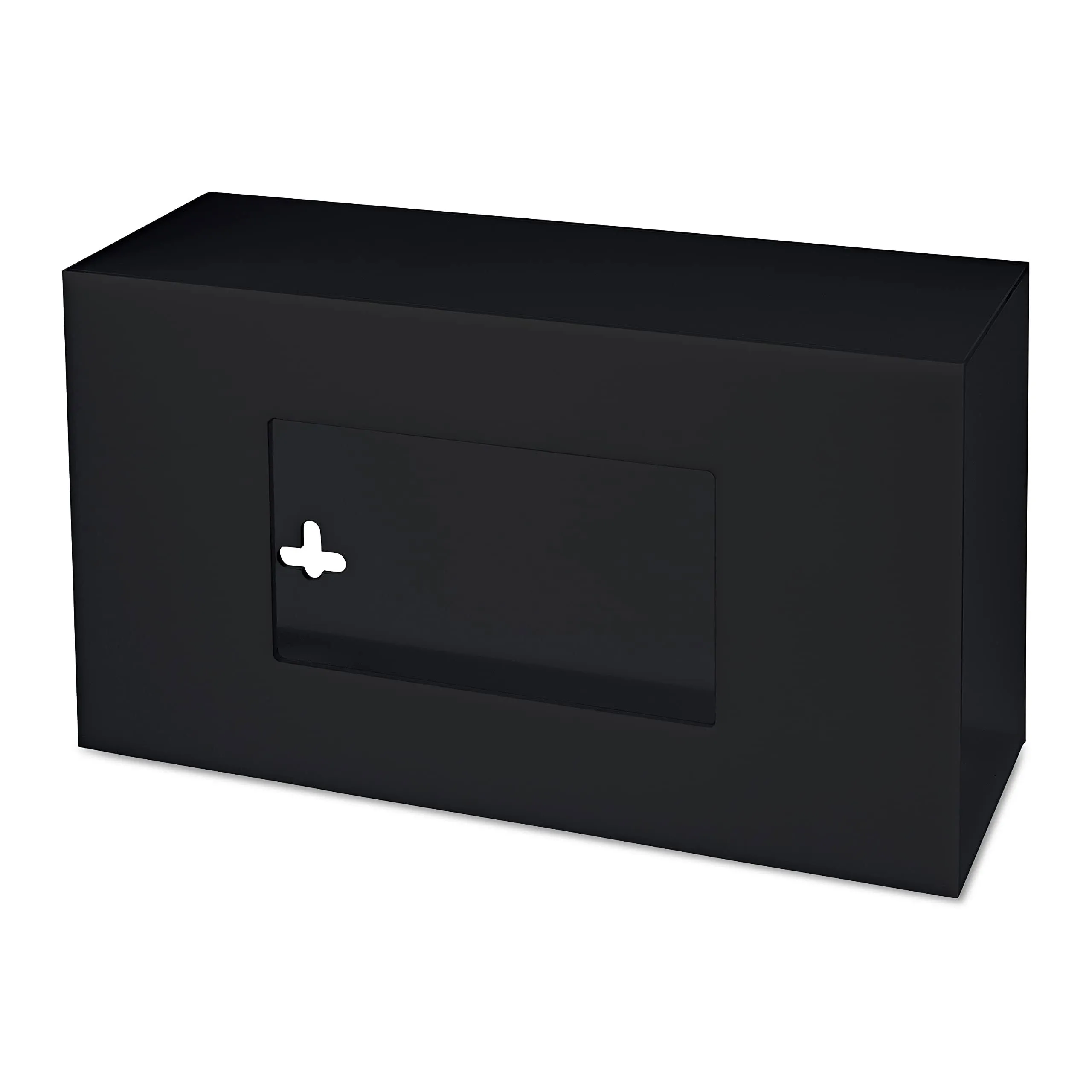 SimplyImagine Black Glove Box Holder Dispenser