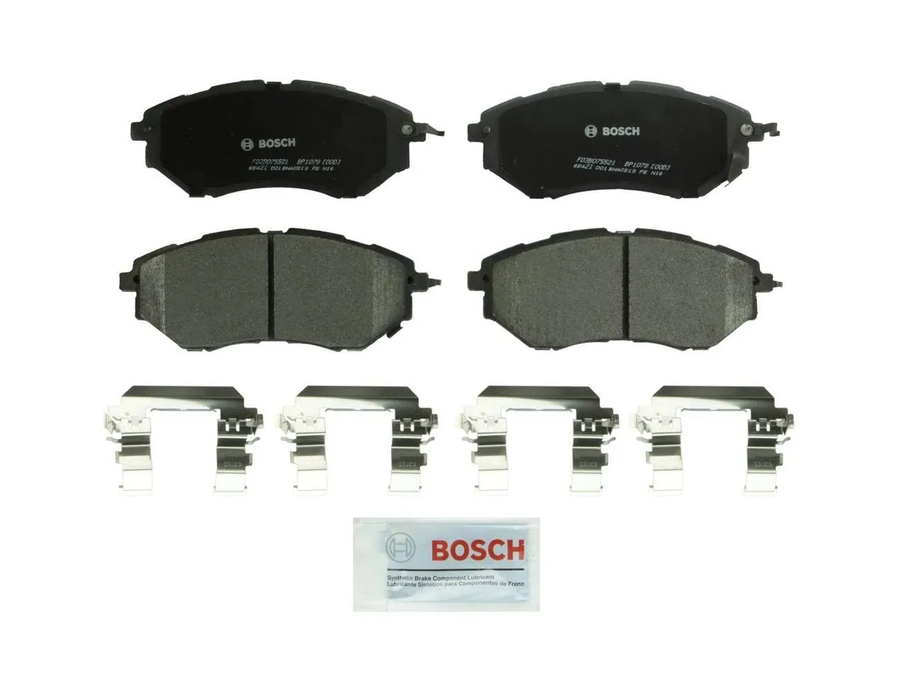 Bosch QuietCast Front Semi-Metallic Brake Pads for B9 Tribeca Legacy Outback WRX