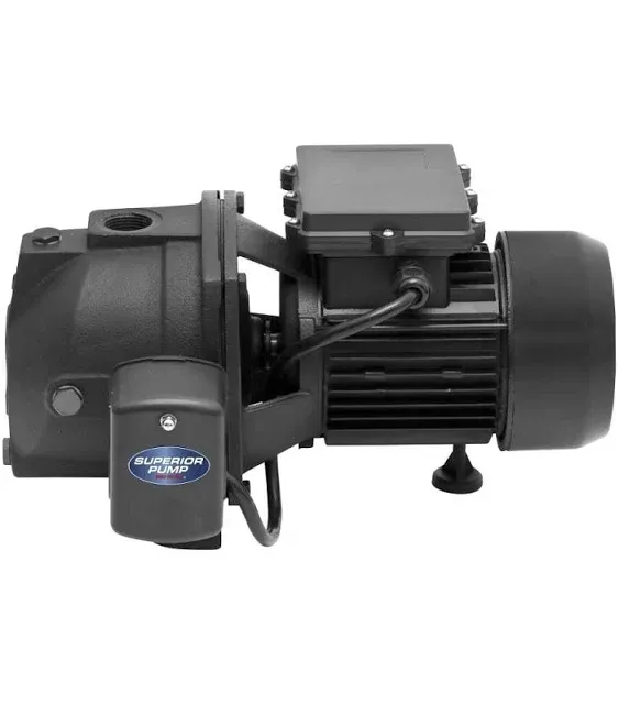 Superior Pump 3/4-HP 115-Volt 9.8-GPM Cast Iron Convertible Jet Well Pump Lowes.com