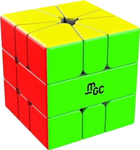 CuberShop MGC SQ1 Magnetic Square One Stickerless Speed Cube, YJ Shaped ...