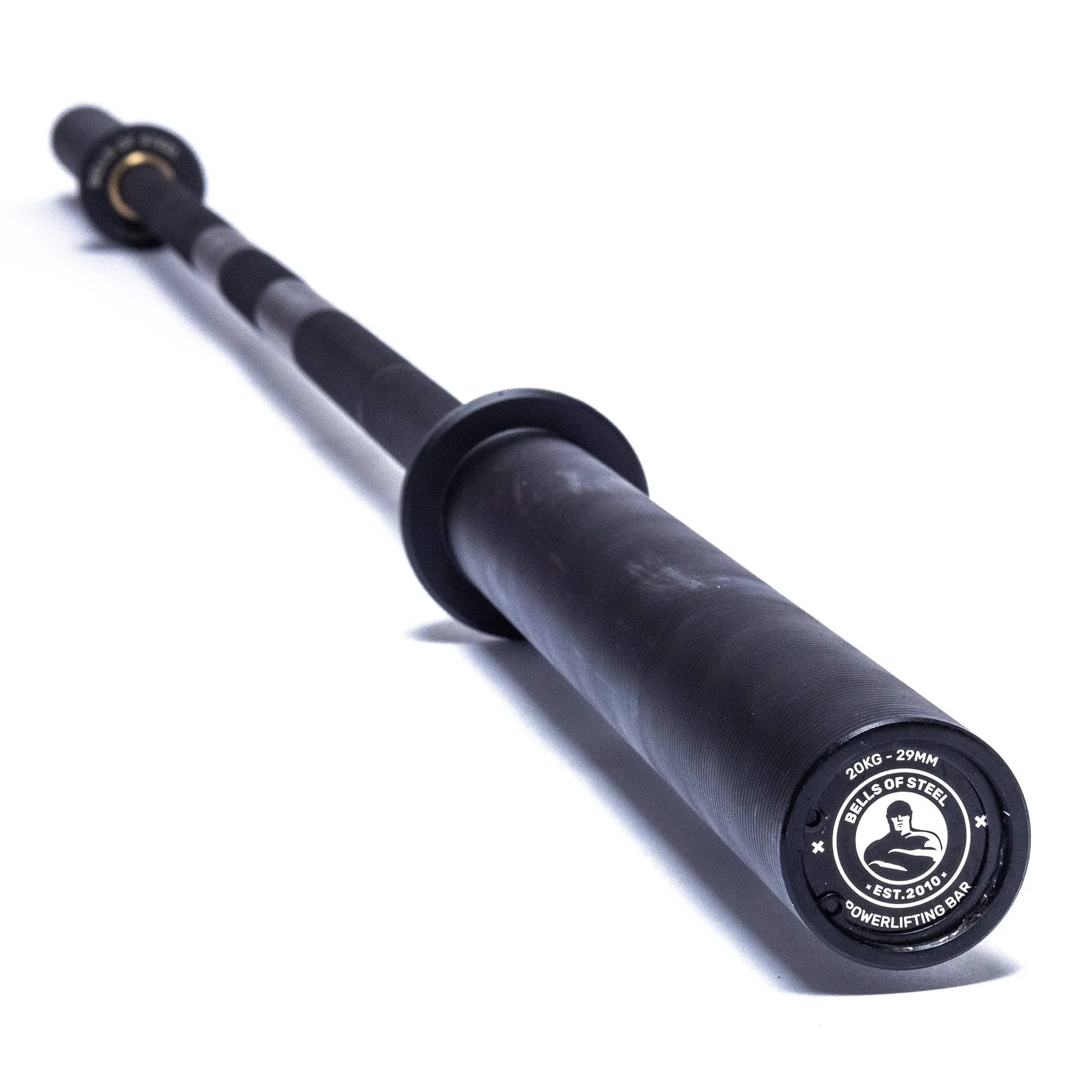 Bells of Steel Onyx Powerlifting Bar - Use for Commercial and Home Gym ...