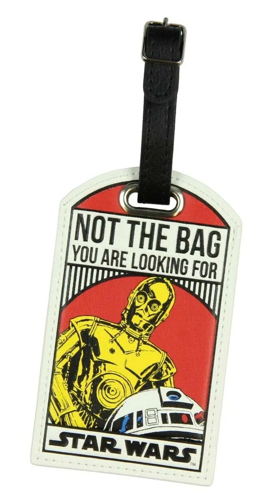 Star Wars Not The Bag You Are Looking For Droids C-3PO/R2-D2 4.5&#034; x 3&#034; 