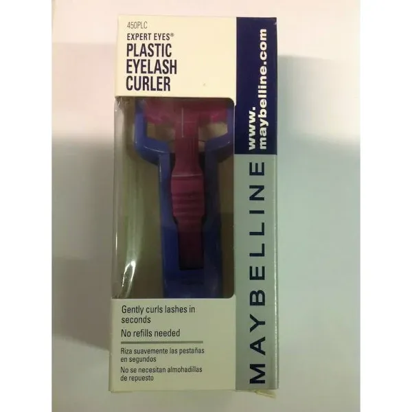 Maybelline Expert Eyes Plastic Eyelash Curler Purple Color New In Box. 