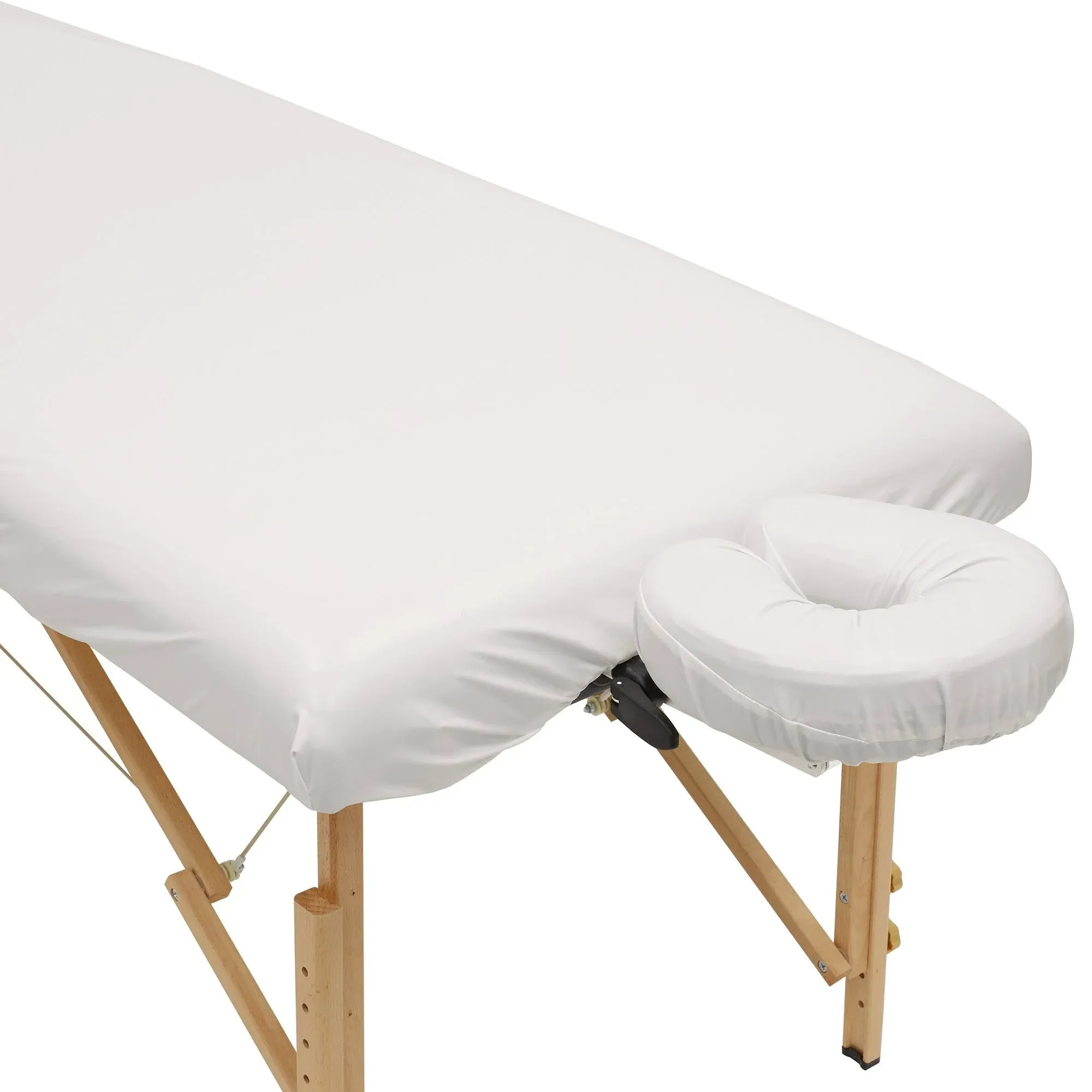 2pc Waterproof Massage Table Cover Set - Fitted Sheet and Face Cradle