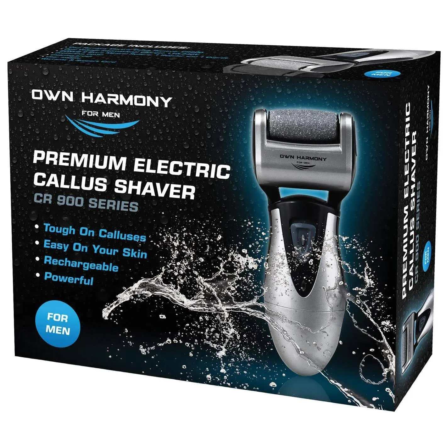 Electric Callus Remover: Rechargeable Electronic Foot File CR900 by Own Harmony ...