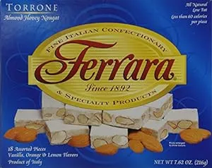 Ferrara Torrone Almond Honey Nougat