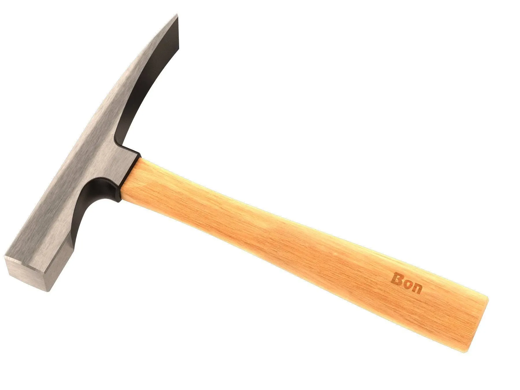 Bon 11-316 Brick Hammer, Steel City 24 Ounce Wood Handle