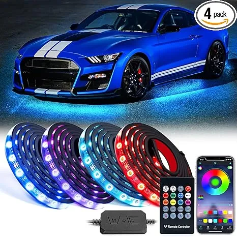 LUMENIX Car Underglow LED Lights Kit