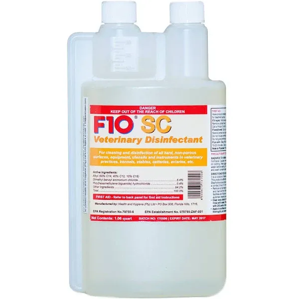 F10SC Veterinary Disinfectant 1.06 qt