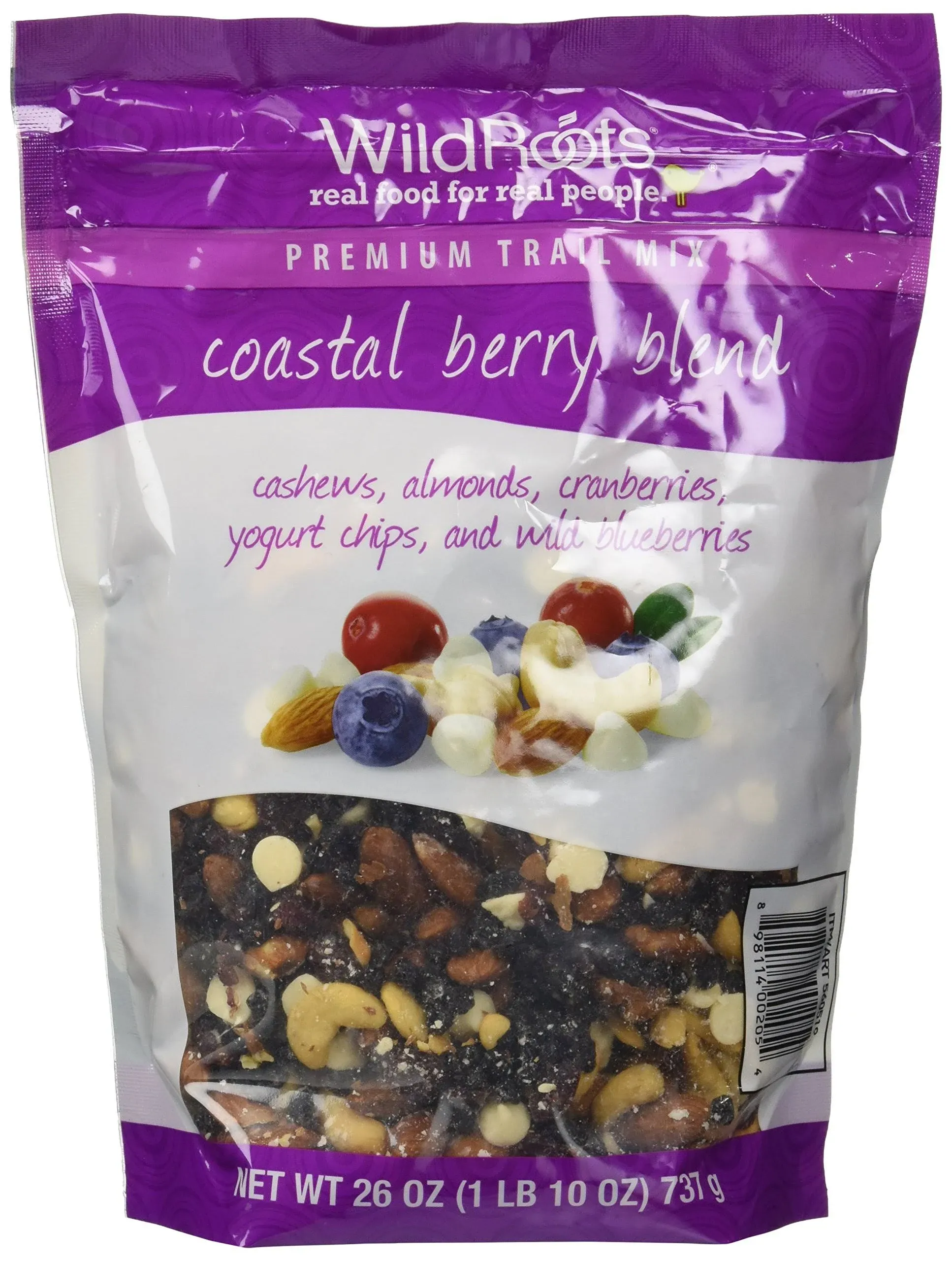 Wildroots Trail Mix Coastal Berry Blend 26 Ounces