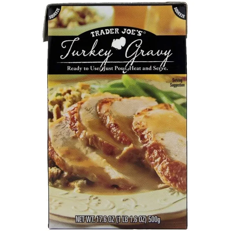 3 Boxes TJ Turkey Gravy 17.6 Oz. Each