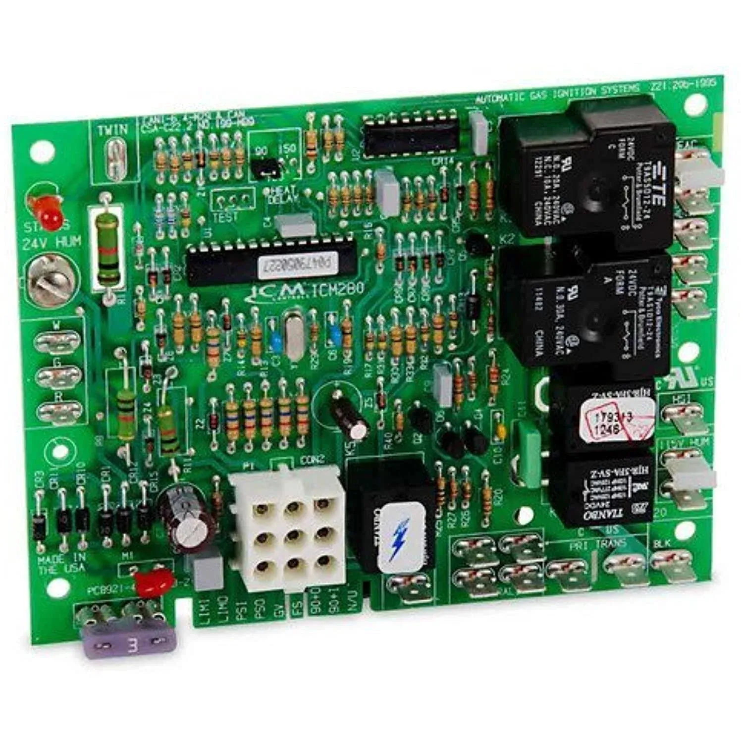 Upgraded Replacement for Goodman Furnace Control Circuit Board B18099-13