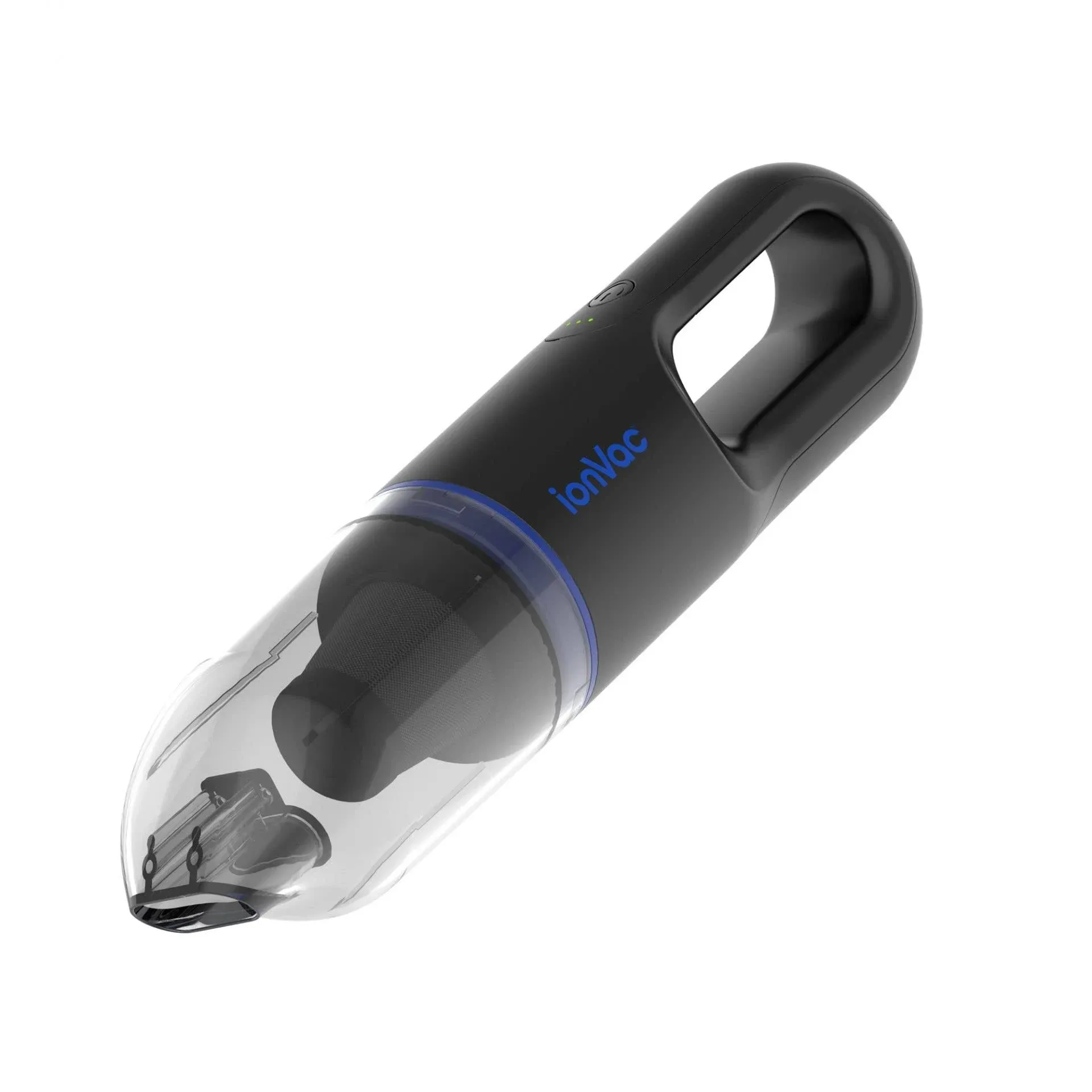 Ionvac Lightweight Handheld Cordless Vacuum Cleaner USB Charging Multi-Surface Blue