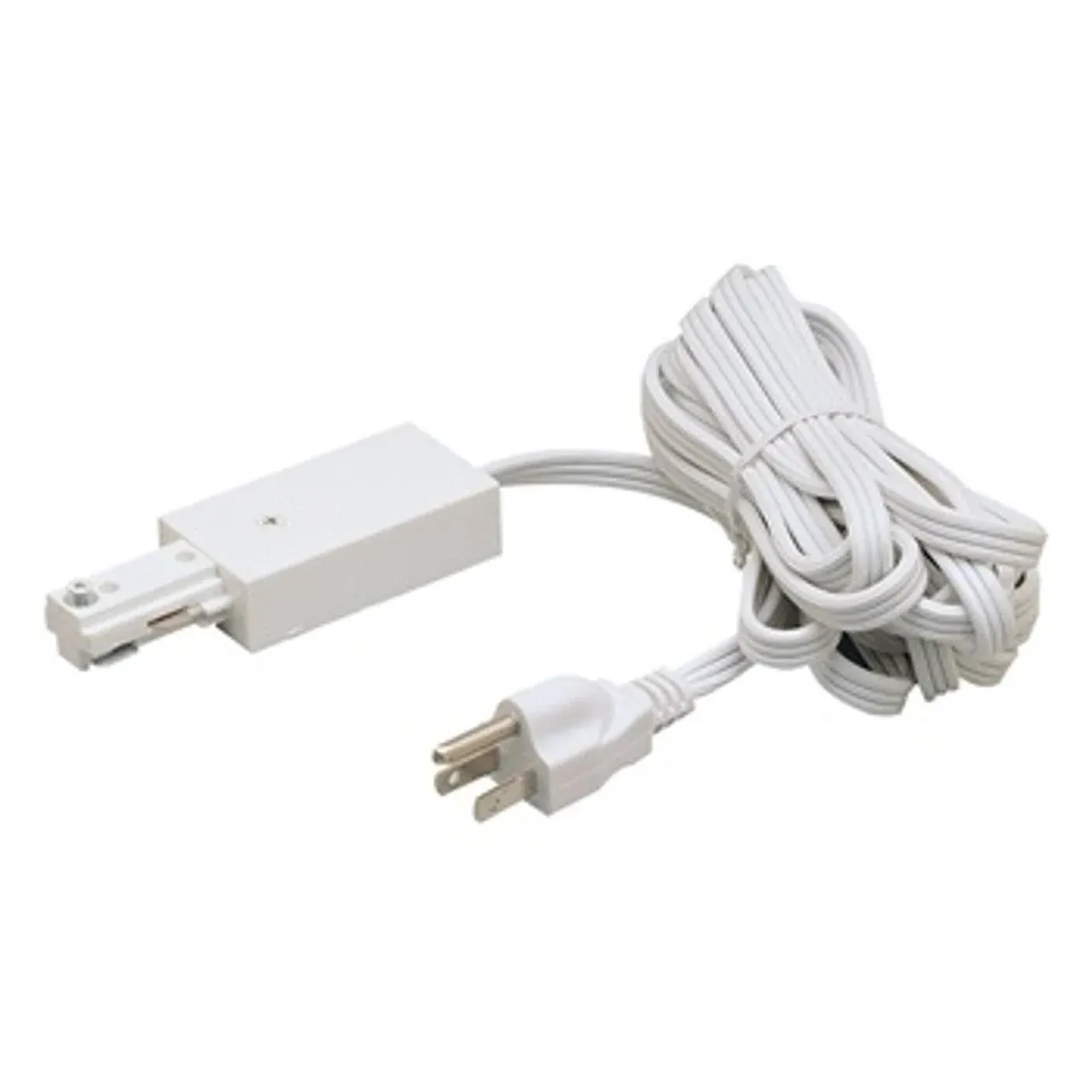 Nora Lighting Cord and Plug Set/White 12` NT-321W