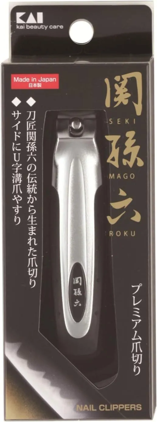 Made in Japan Kai X Seki Mago Roku Finger Nail Clipper with Nail Cutter Type