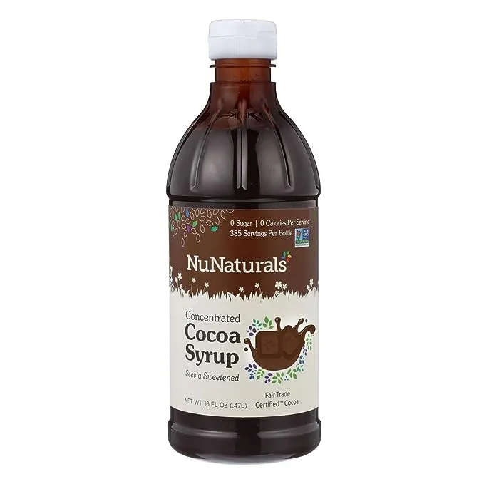 NuNaturals Nustevia Cocoa Syrup