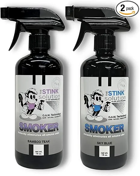 Smokers Odor Eliminating Spray Bamboo Teak