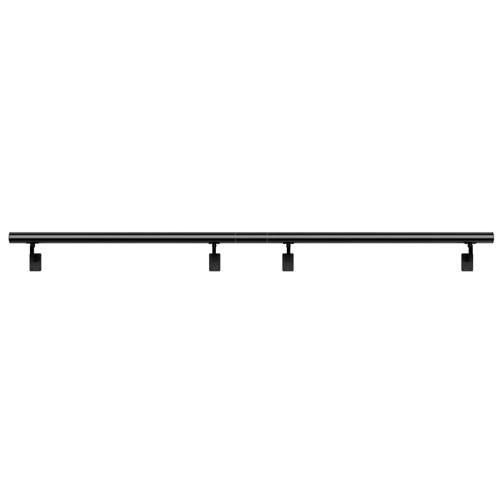 VEVOR Handrail Stair Railing 7 in. H x 84.6 in. W Wall Mount Handrails for Stairs ...