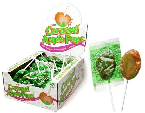 Caramel Apple Pops Tootsie