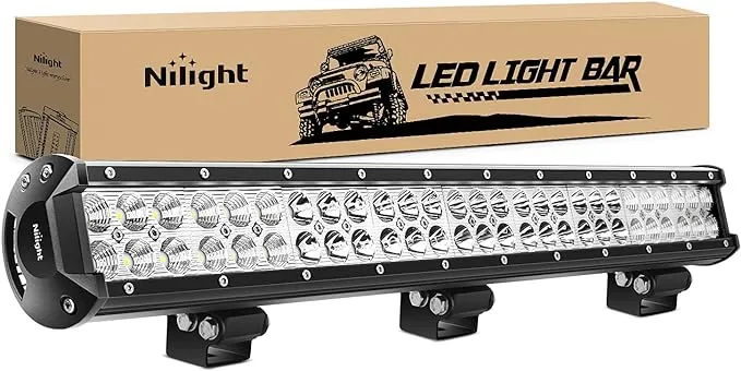 Nilight 25&#034; 162W LED Light Bar Flood Spot Combo Driving Lights for SUV Off Road