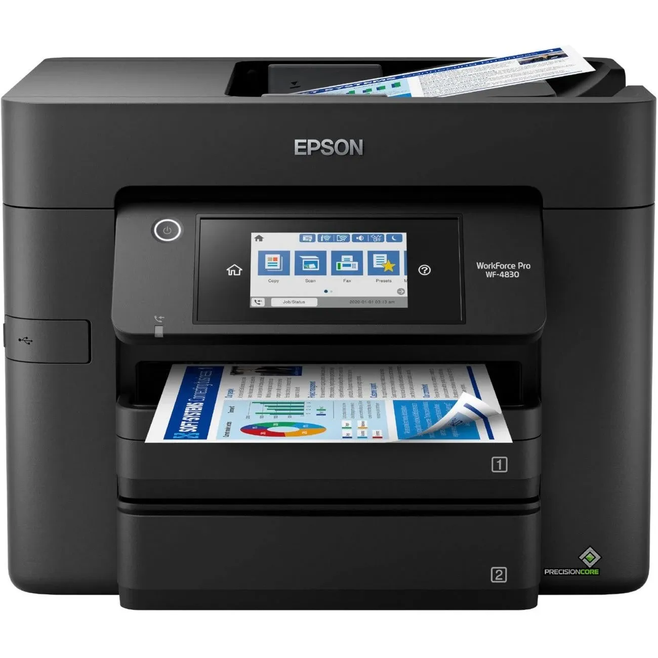 Epson WorkForce Pro WF-4830 Wireless All-in-One Inkjet Printer