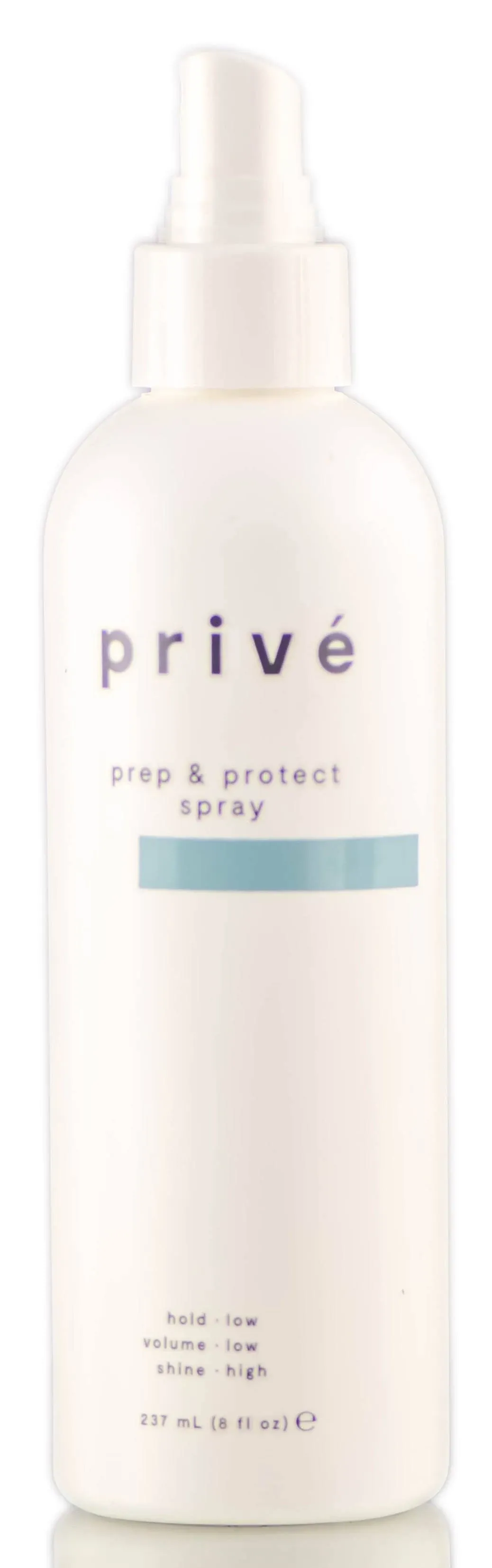 2 Prive PREP &amp; PROTECT SPRAY Low Hold HIGH SHINE 8 oz Each (010)