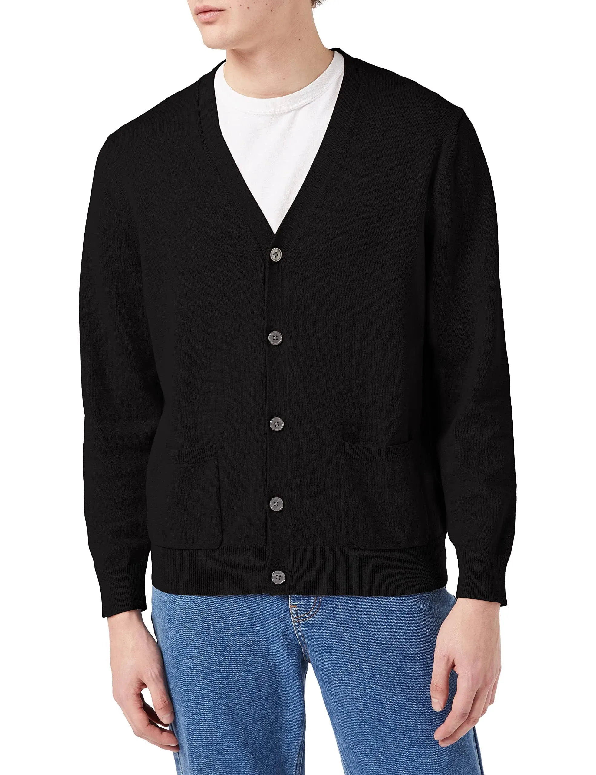 Men&#x27;s Cotton Cardigan Sweater