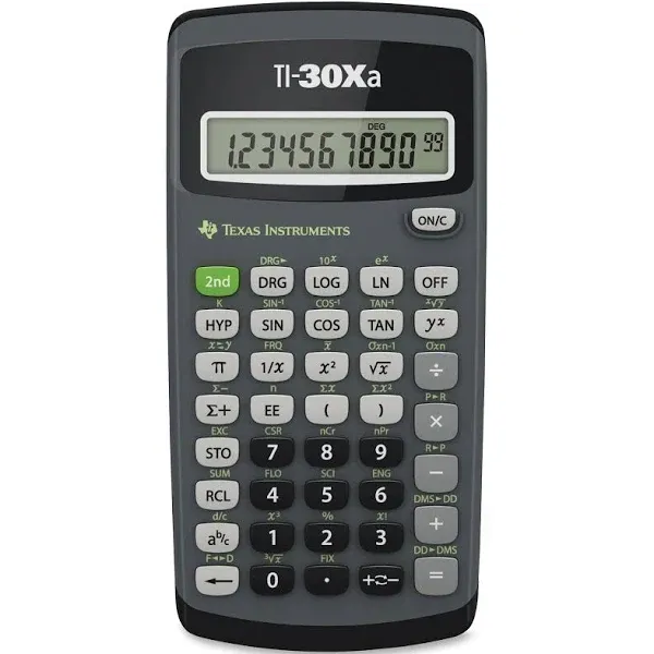 Texas Instruments TI-30Xa Scientific Calculator