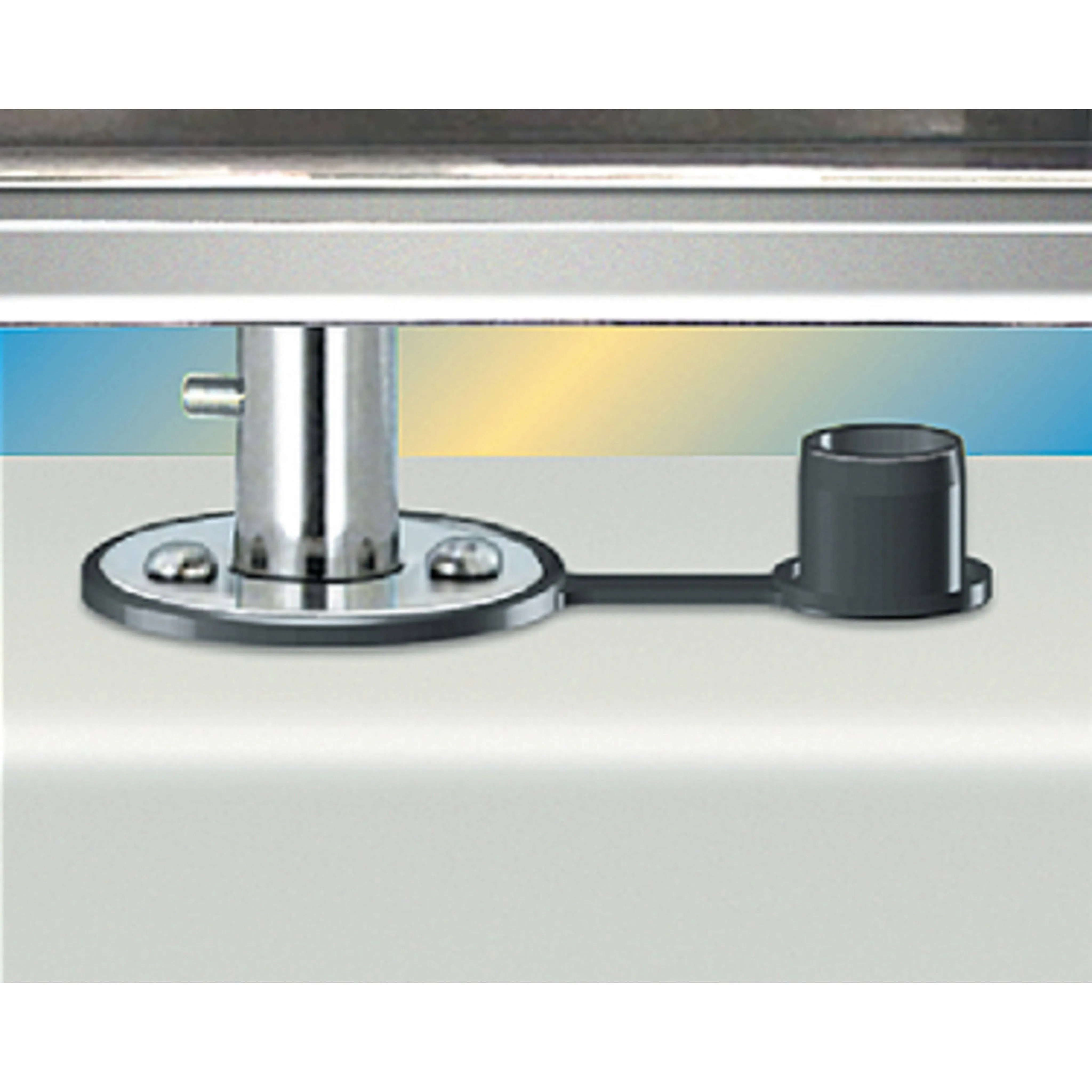 Magma Single Locking Flush Deck Socket Mount