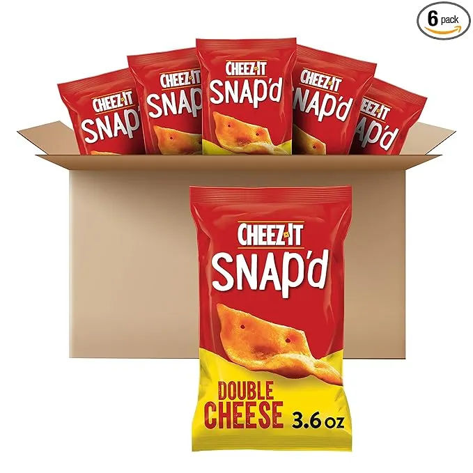 Cheez It Cheddar Sour Cream and Onion Crackers, 3.6 Ounce -- 6 per case