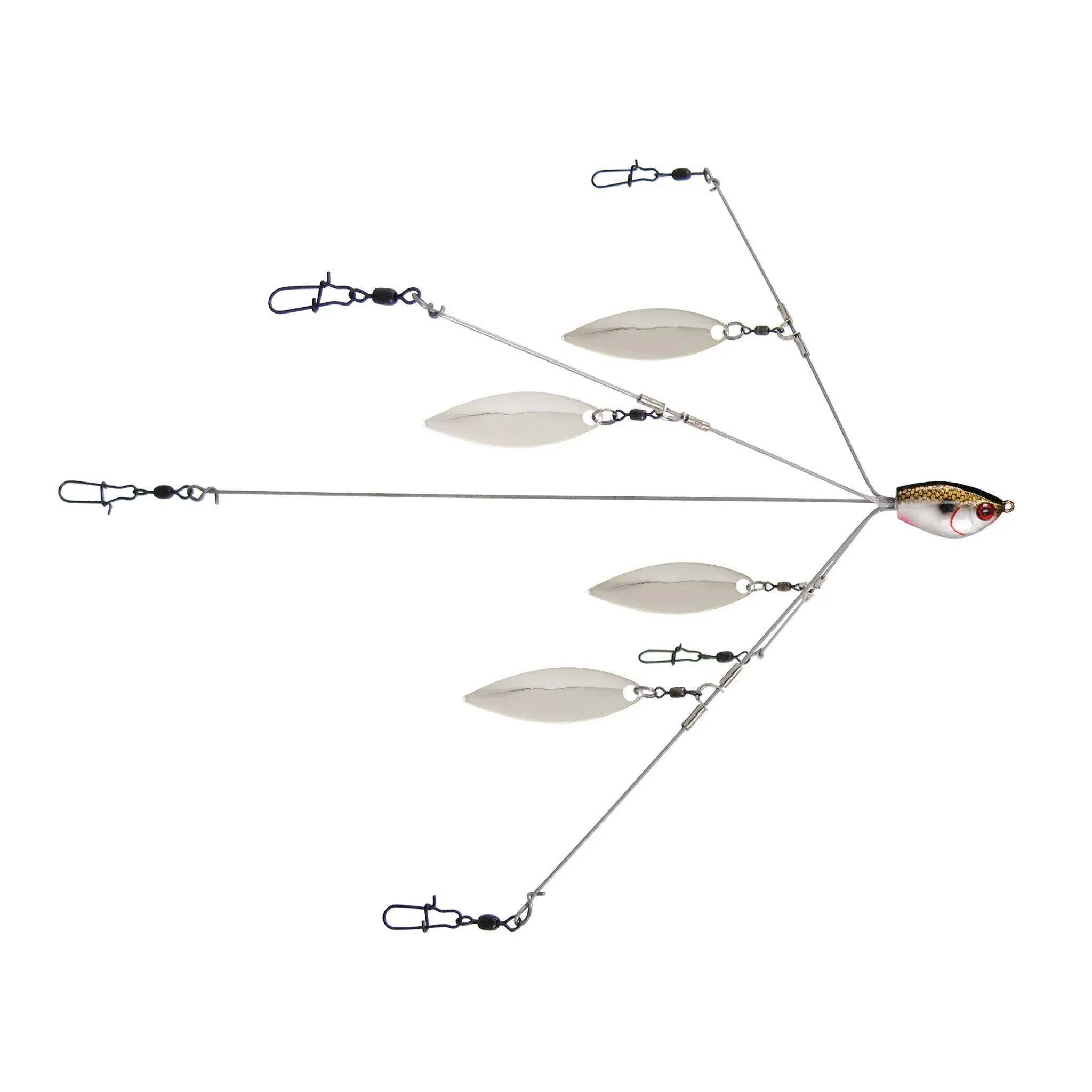 Yum Yumbrella Flash Mob Junior Ultralight Colorado Blade Multi-Lure Rig