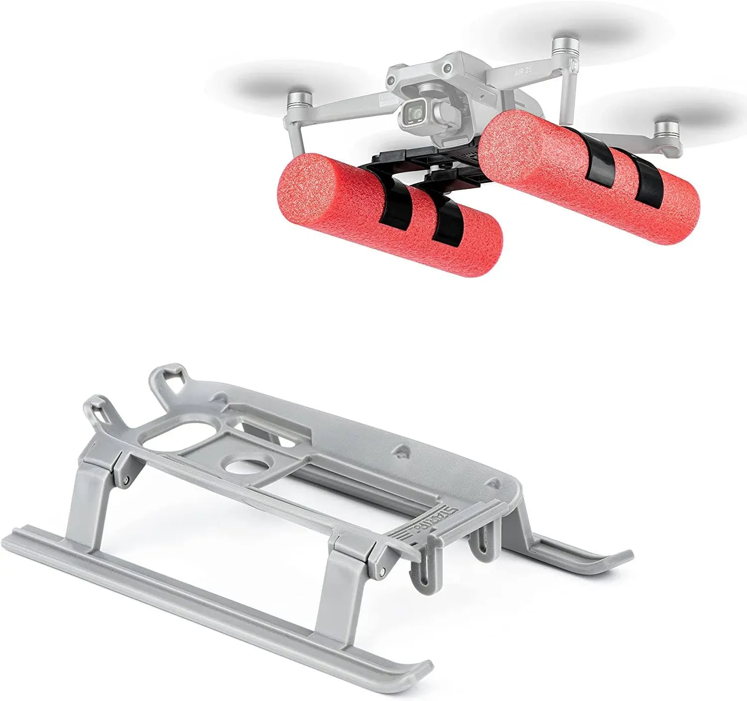 Tomat Air 2S Landing Gear & Water Landing Gear for DJI Air 2S Accessories Foldable Extension Landing Legs Combo for DJI Air 2S