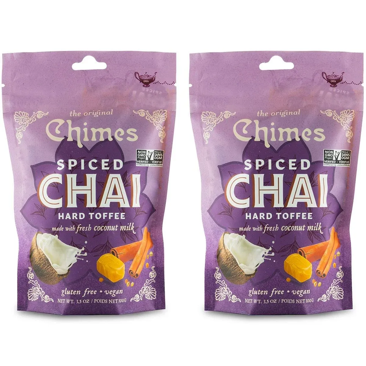 Chimes Spice Chai Hard Toffee