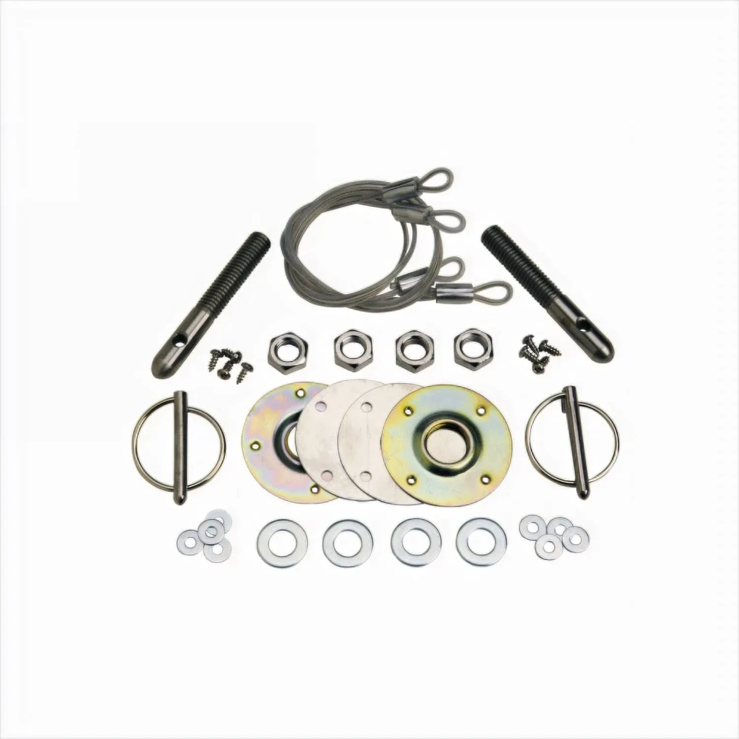 Ford Performance Hood Pin Kit Stainless Steel 1965-2004