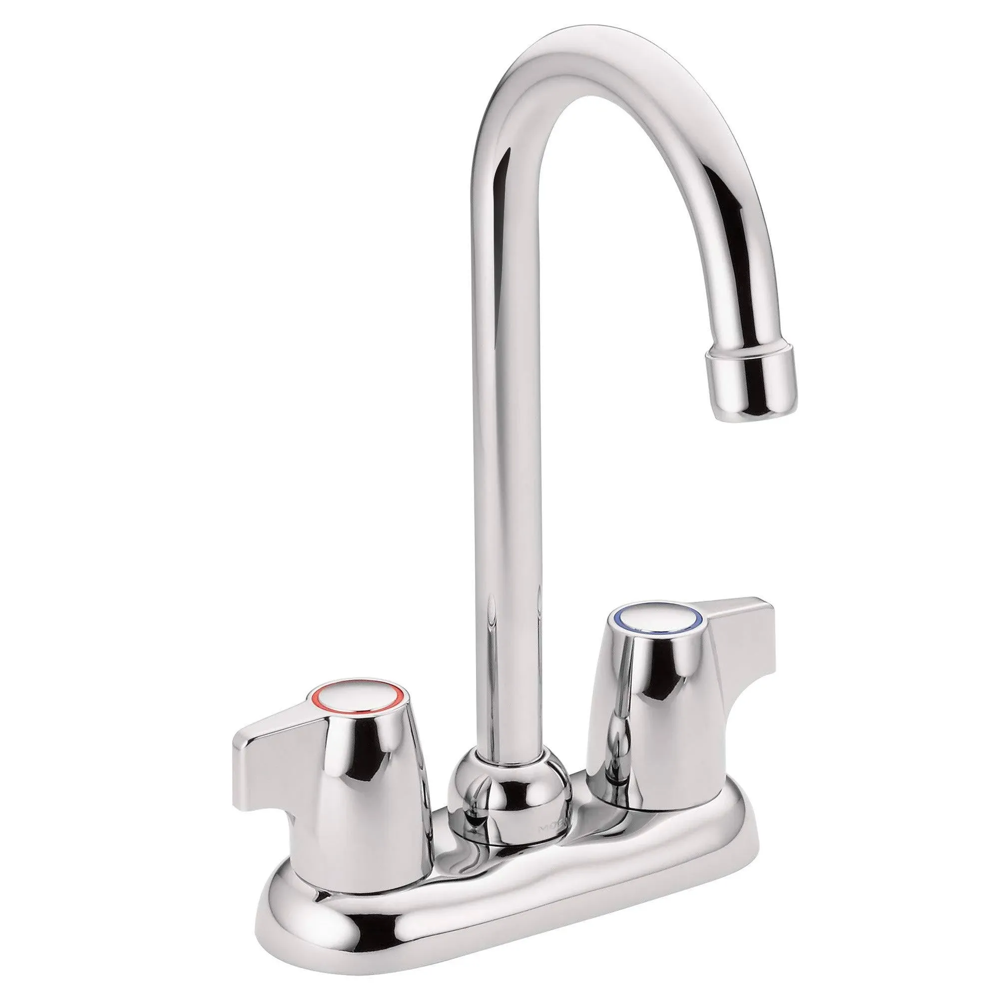 Moen 4903 Chateau Two-Handle High Arc Bar Faucet, Chrome