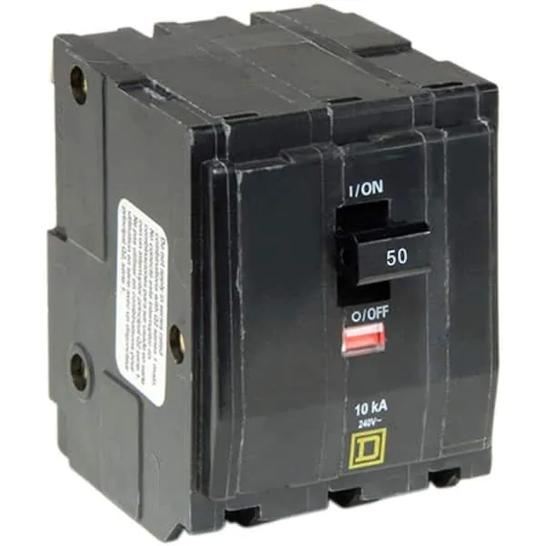 Square D by Schneider Electric QO350CP Circuit Breaker, Black