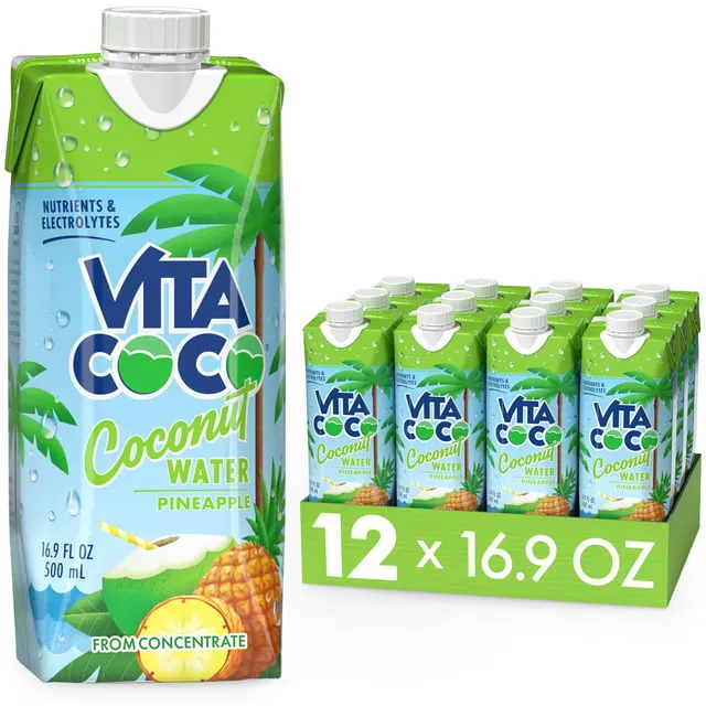 Vita Coco Coconut Water Cartons - 4pk/33.8 fl oz