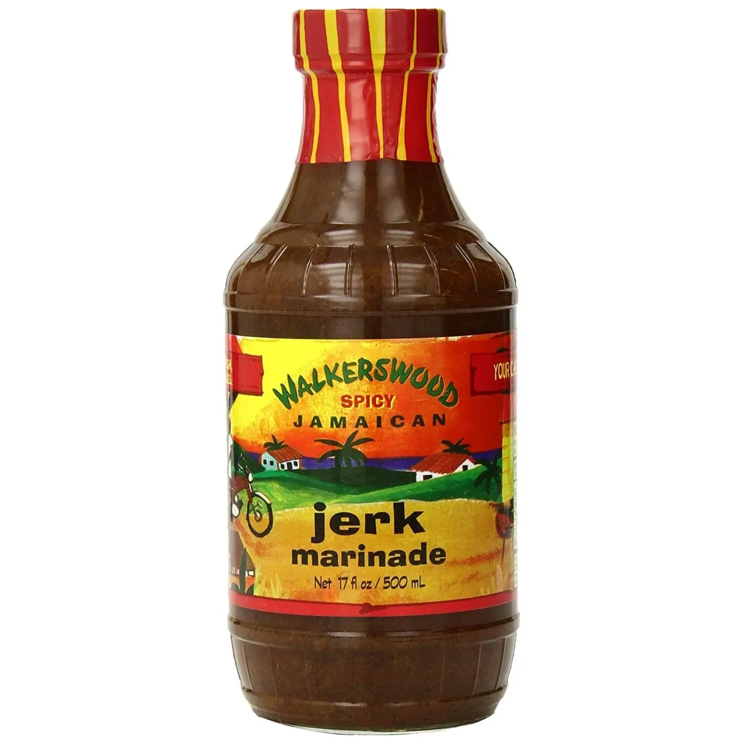 Walkerswood Jerk Marinade, Spicy - 17 fl oz