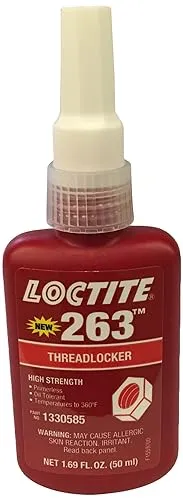 Loctite 263 High Strength Red Threadlocker