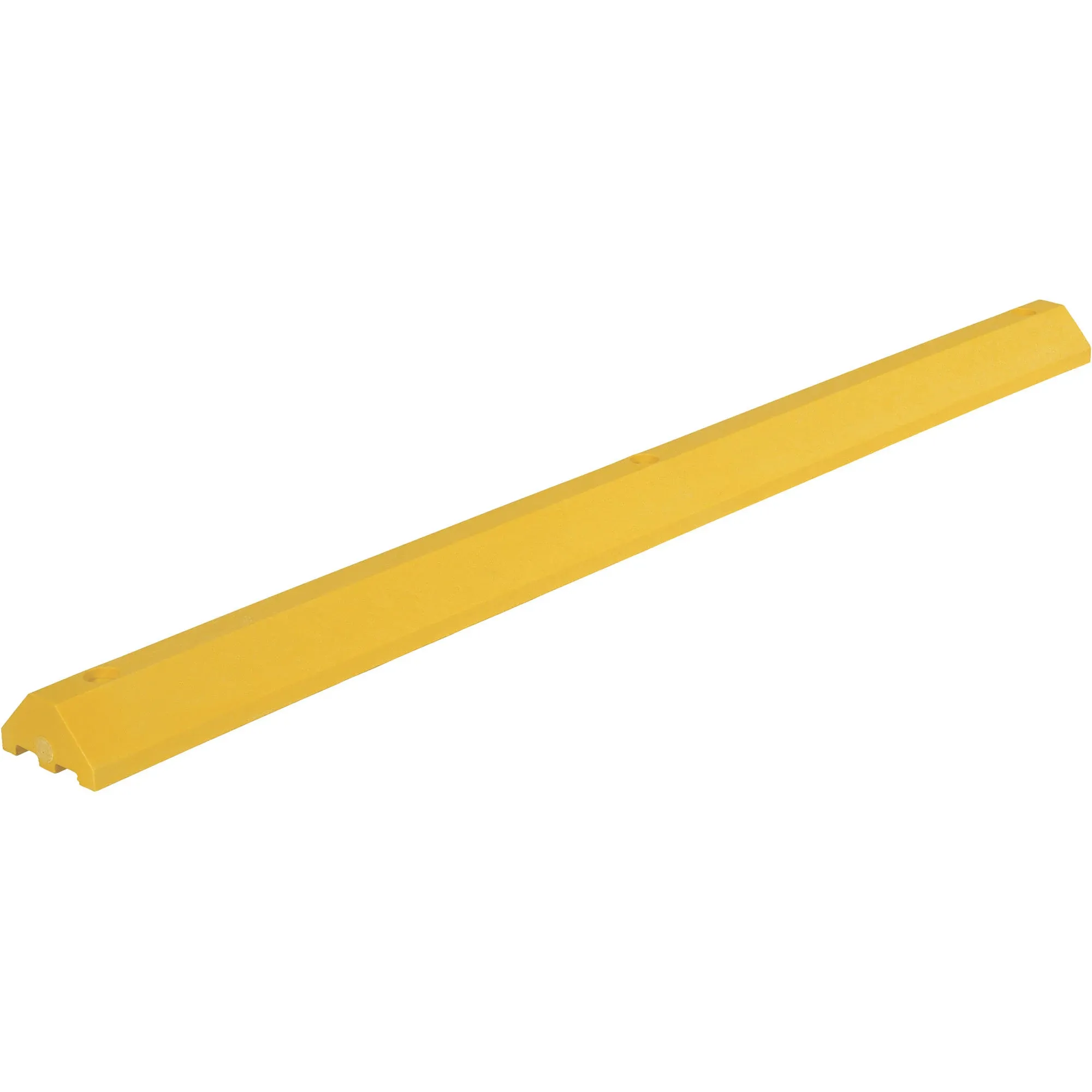 Vestil CS-33-Y 72 in. Recycled Yellow Plastic Car Stop