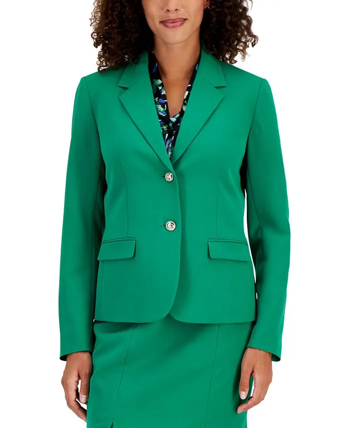 Two-Button Blazer, Regular and Petite Sizes
      
          Two-Button Blazer, Regular and Petite Sizes