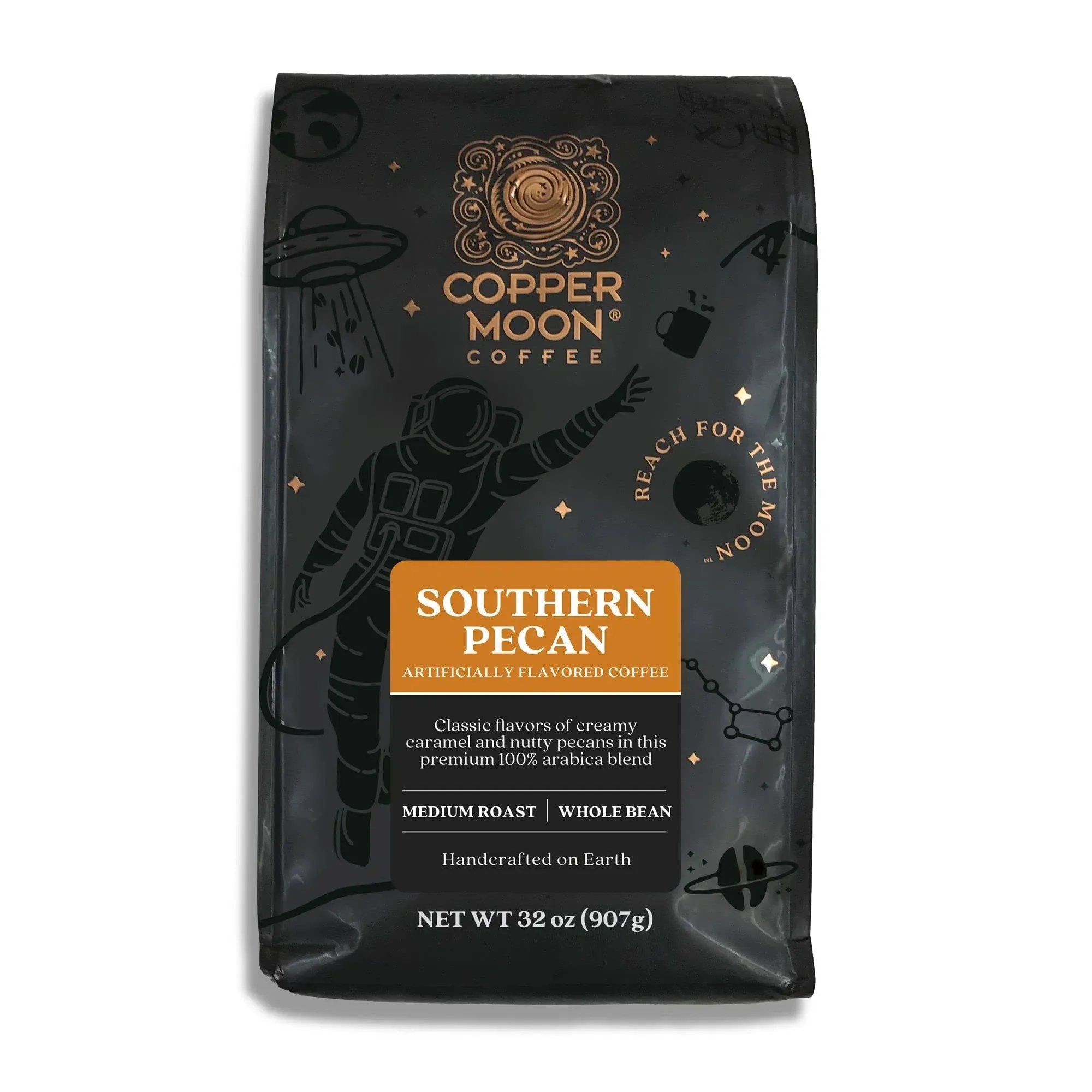 Copper Moon Single Origin Whole Bean Coffee, Ethiopian Blend (32 oz.)