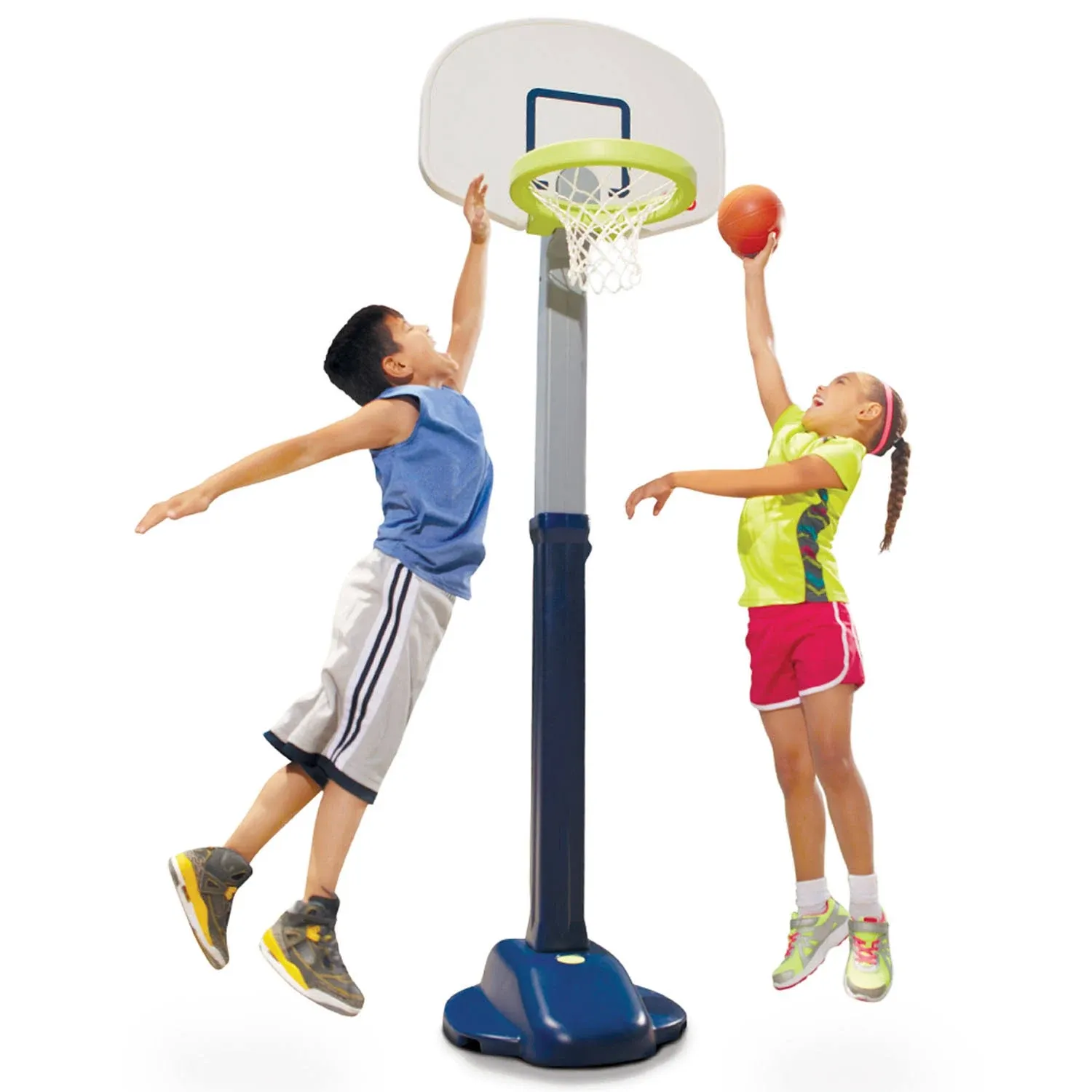 LITTLE TIKES ADJUST N JAM PRO BASKETBALL SET *DISTRESSED PKG