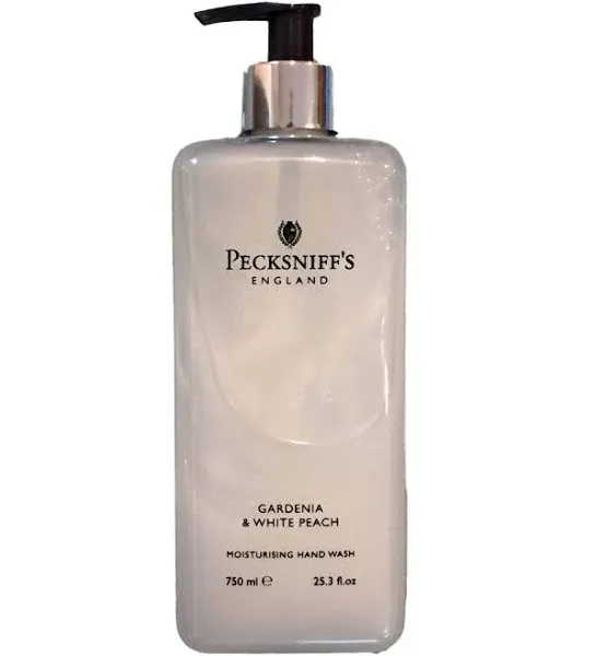 Pecksniffs Moisturizing Hand Wash 25.3 oz (Gardenia & White Peach)