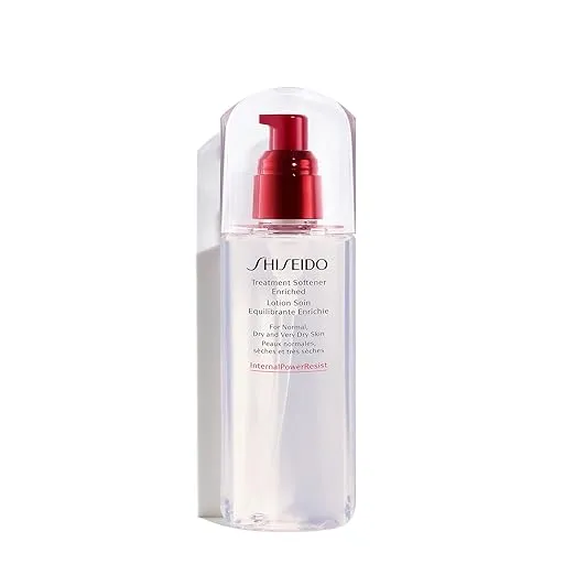 Shiseido Treatment Softener Enriched - Smoothing, Hydrating Softener for Plump, Moisturized Skin - For Normal, Dry & Very Dry Skin