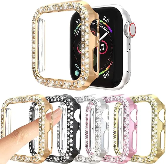 Richone [5-Pack] Protector Case Compatible with Apple Watch Series 3 Series 2 ...