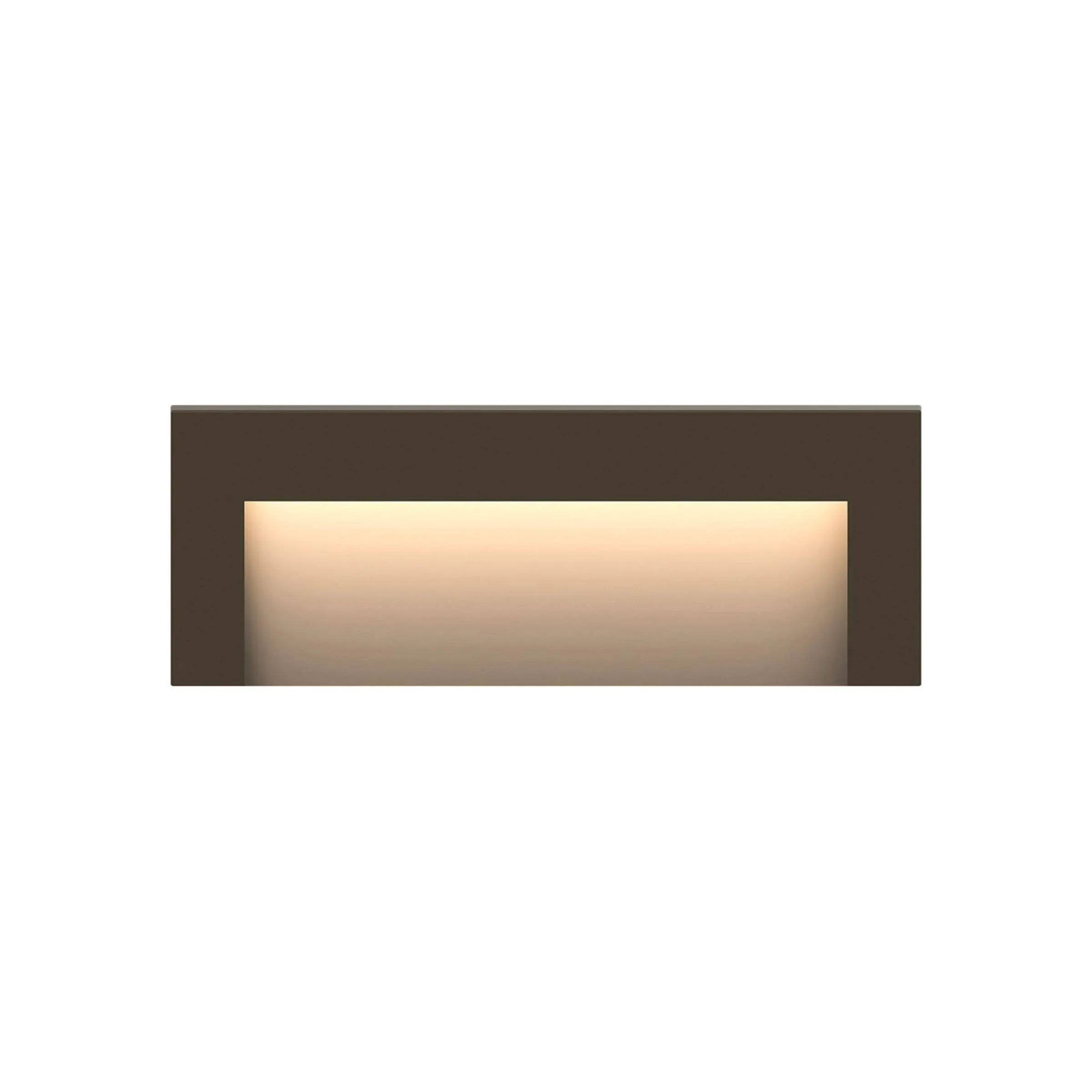 Taper 12v 2.50 watt Bronze Landscape Deck Sconce, Horizontal