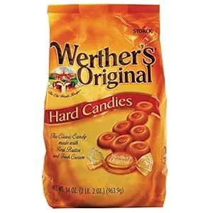 Werther's Original Caramel Hard Candies, 34 Oz.