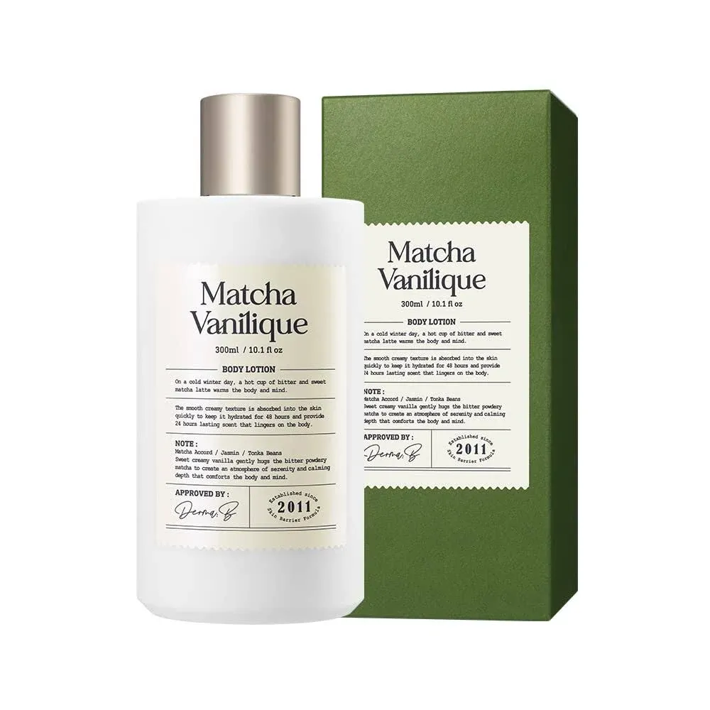 Derma B Narrative Body Lotion Matcha Vanilique 300ml